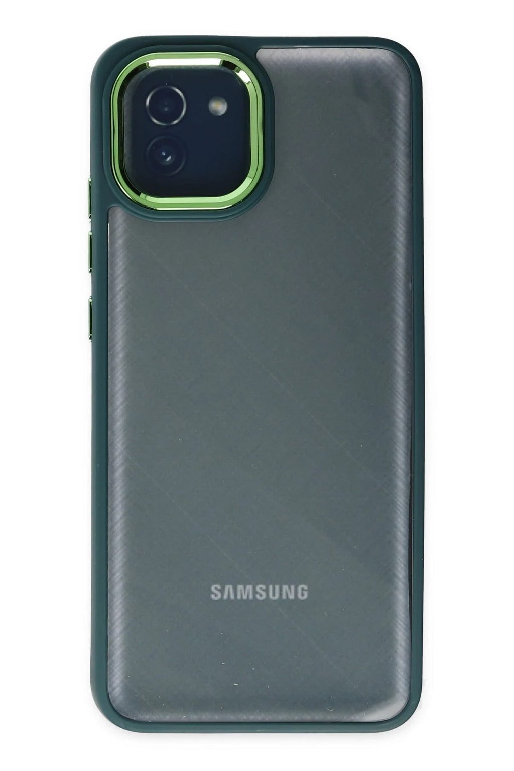 Mey İthalat® Samsung Galaxy A03 Kılıf Dora Kapak - Haki Yeşil