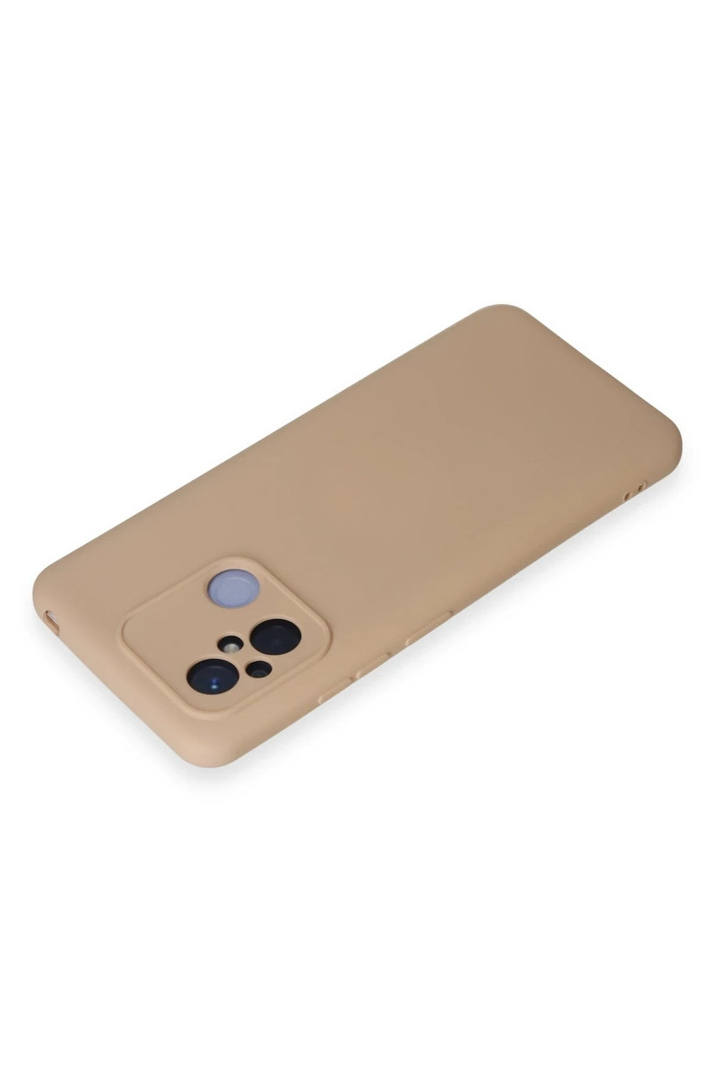 Mey İthalat® Redmi 12C Kılıf Nano içi Kadife Silikon - Pudra