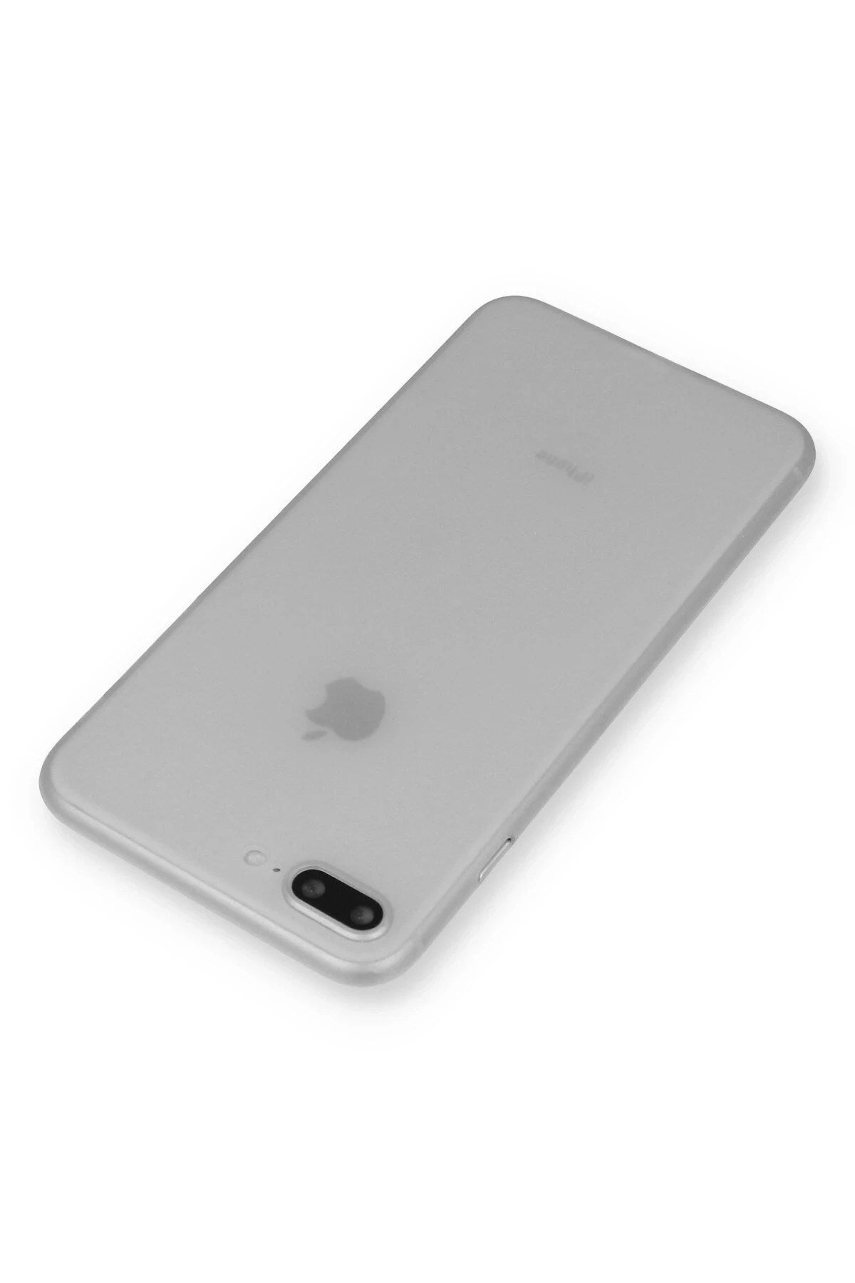 Mey İthalat® iPhone 7 Plus Kılıf PP Ultra İnce Kapak - Beyaz