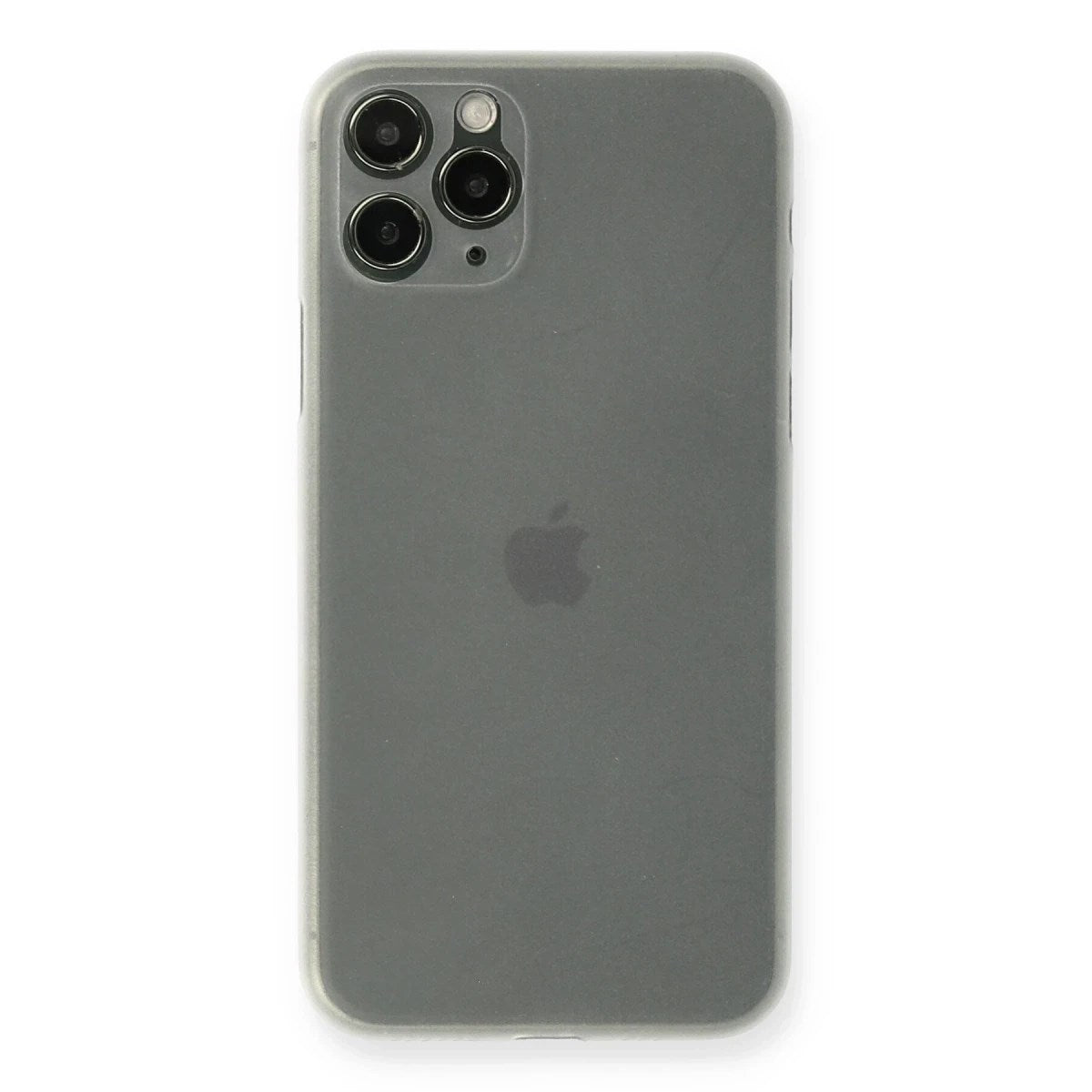 Mey İthalat® iPhone 11 Pro Max Kılıf PP Ultra İnce Kapak - Beyaz