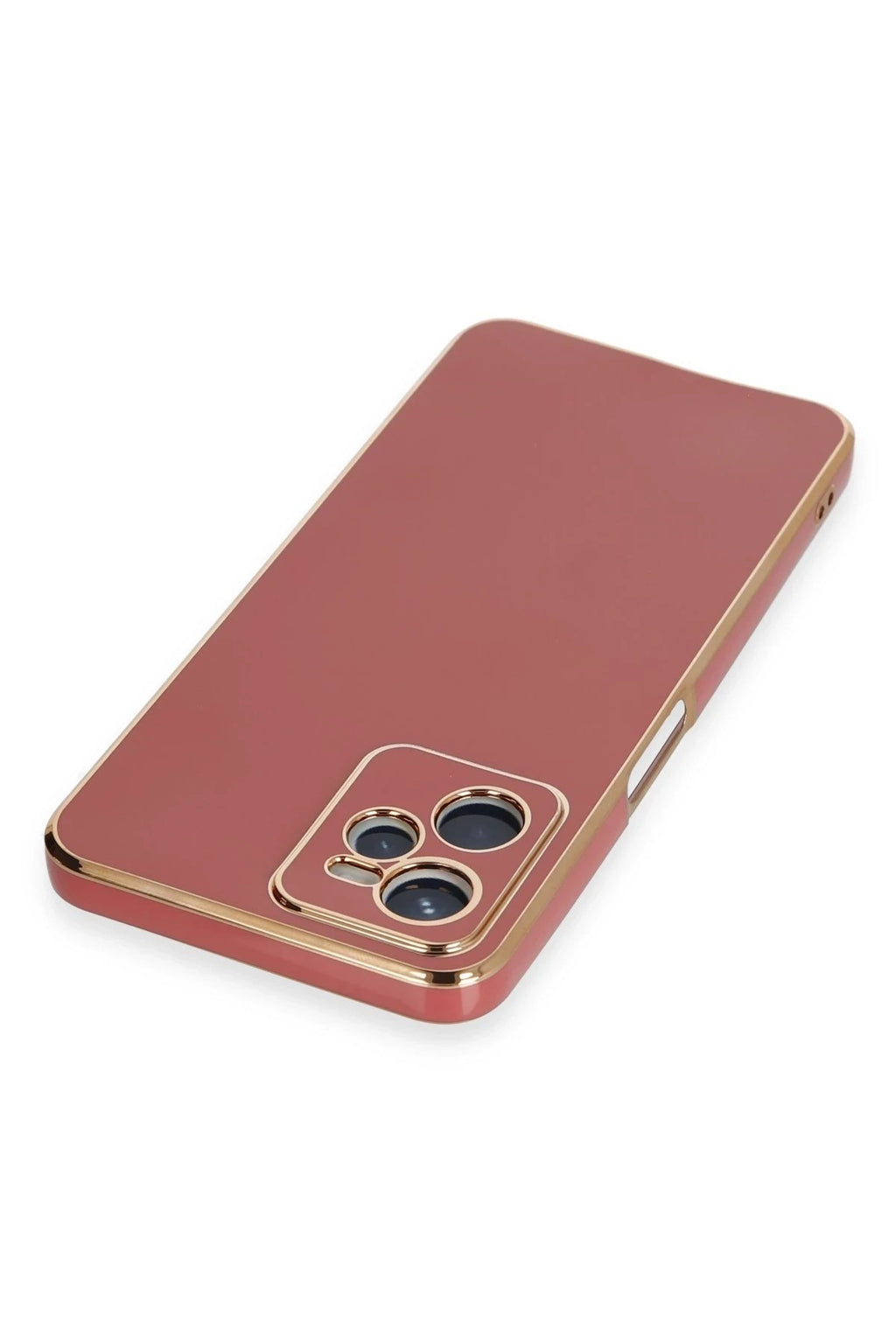 Mey İthalat® Realme C35 Kılıf Volet Silikon - Kırmızı
