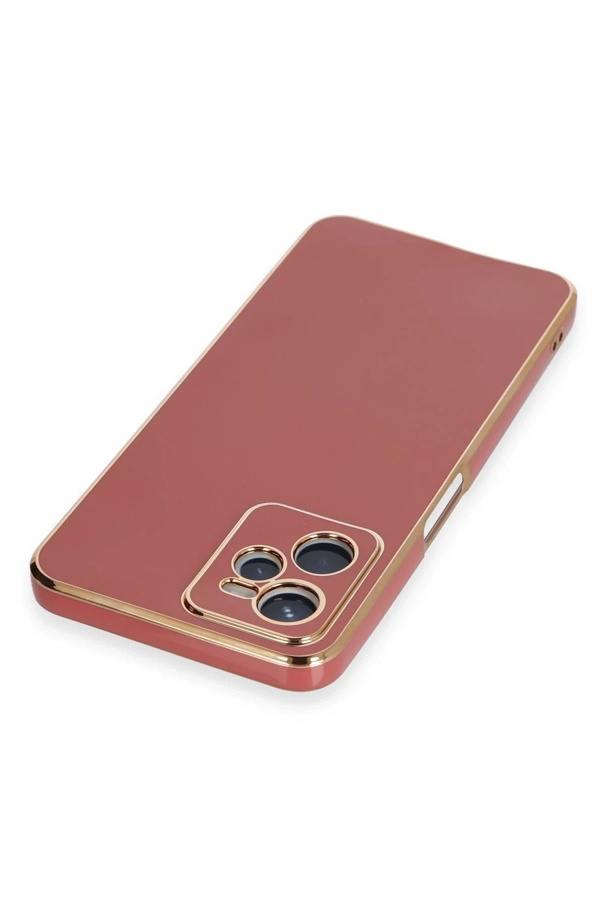 Mey İthalat® Realme C35 Kılıf Volet Silikon - Kırmızı