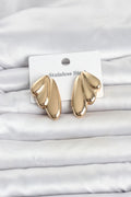 Mey İthalat® 316L Çelik Gold Renk Vintage Kadın Küpe