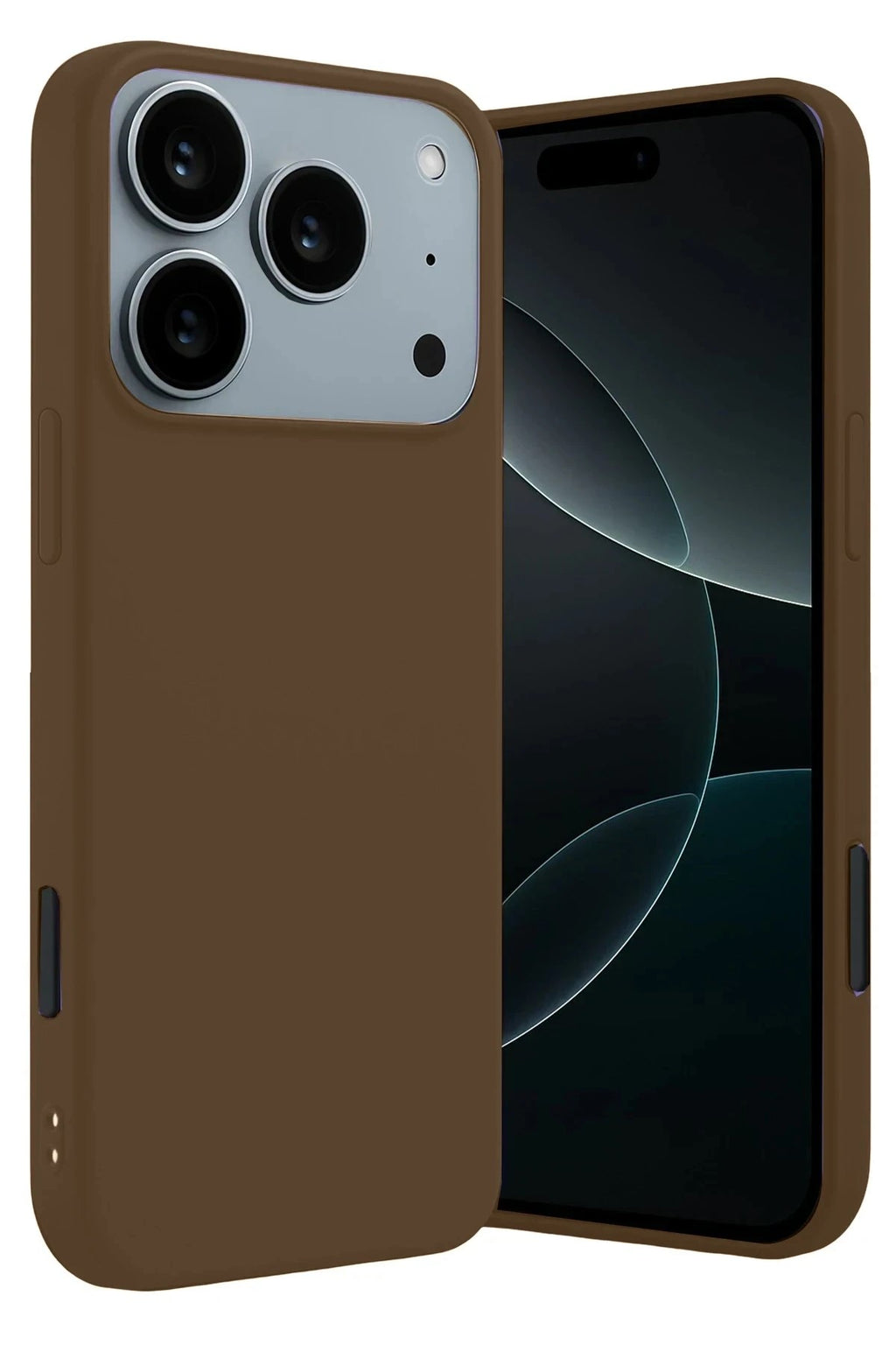 Mey İthalat® iPhone 17 Pro Max First Silikon - Kahverengi