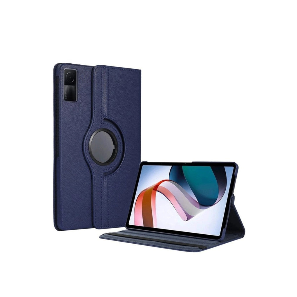 Mey İthalat® Redmi Pad SE 4G Kılıf 360 Tablet Deri Kılıf - Lacivert