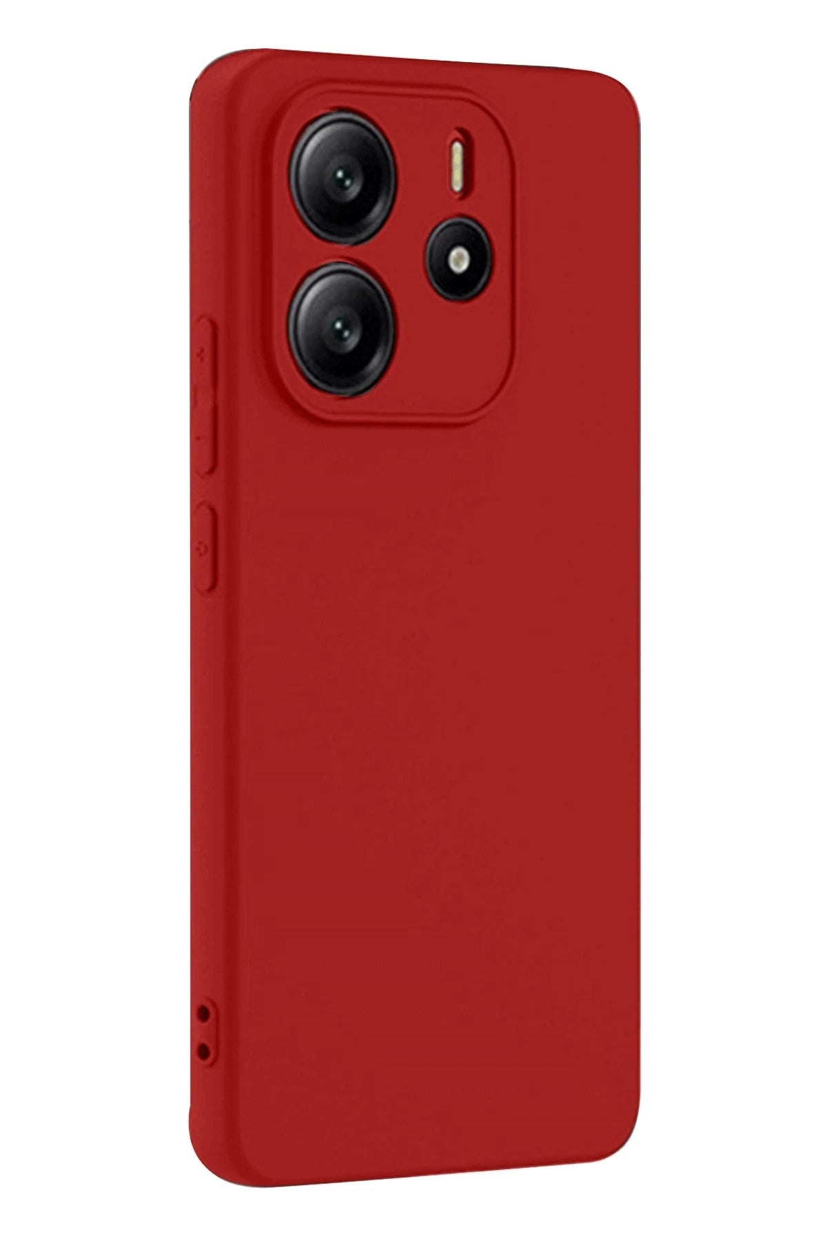 Mey İthalat® Redmi Note 14 4G Kılıf First Silikon - Kırmızı