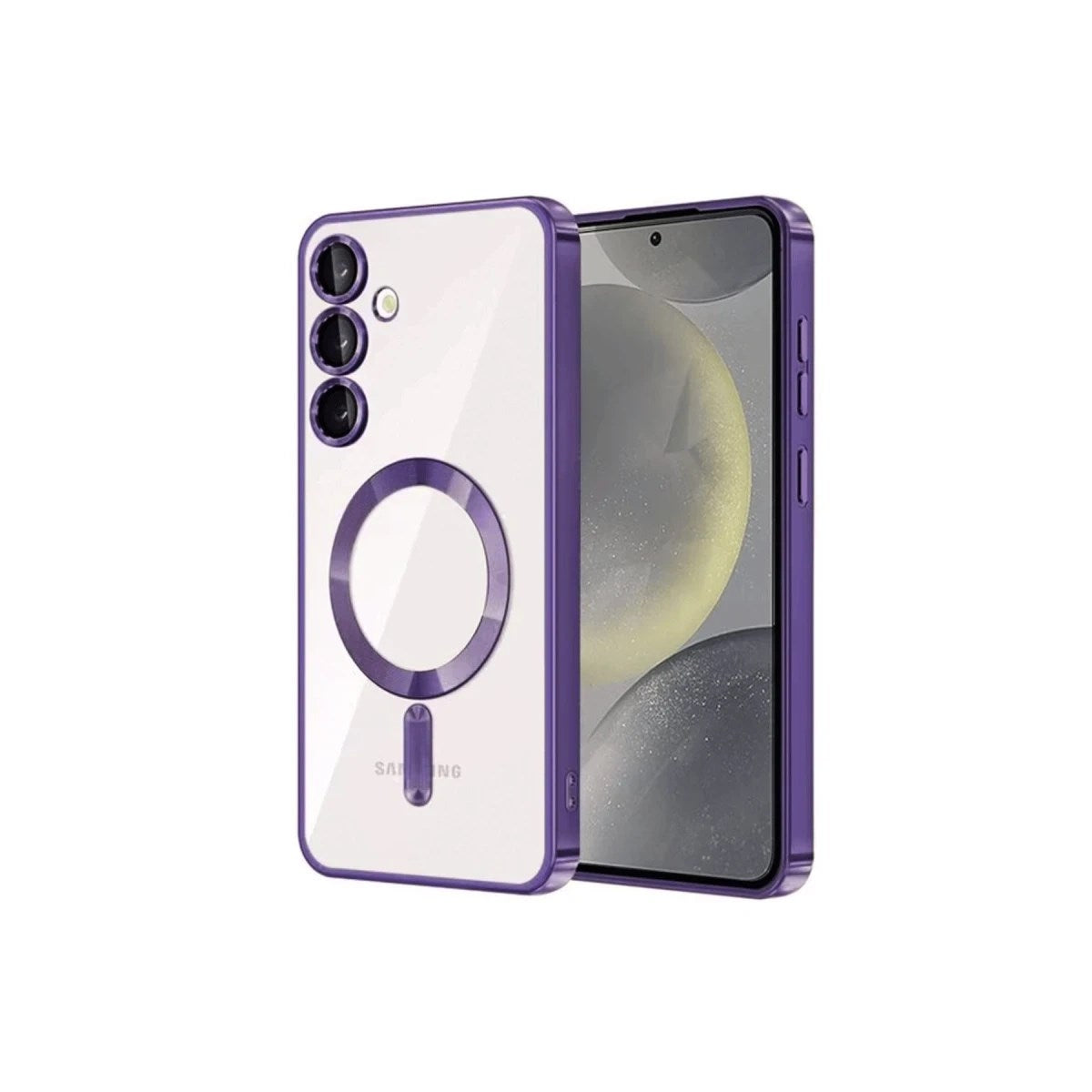 Mey İthalat® Samsung Galaxy S23 Plus Kılıf Kross Magneticsafe Kapak - Mor