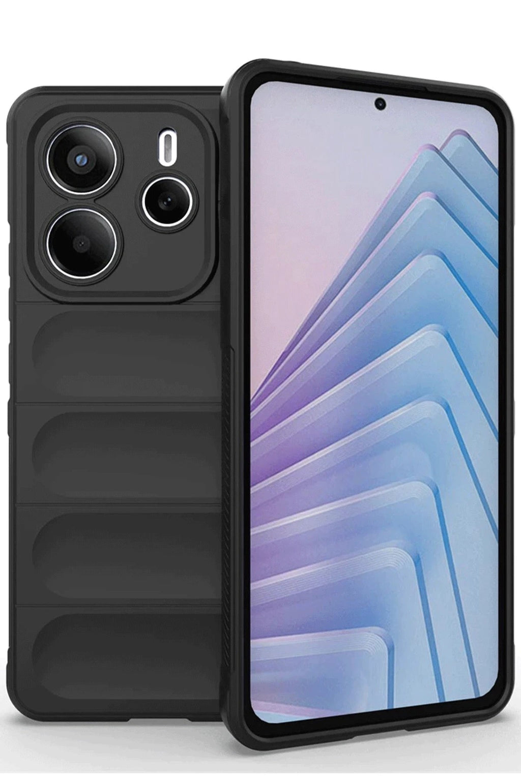 Mey İthalat® Redmi Note 14 4G Kılıf Optimum Silikon - Siyah