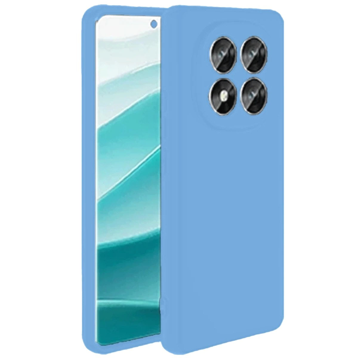 Mey İthalat® Redmi Note 14 Pro 5G Kılıf First Silikon - Mavi