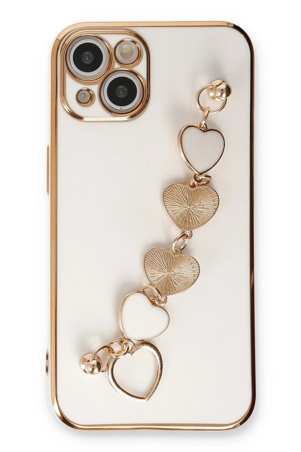 Mey İthalat® iPhone 14 Plus Kılıf Esila Silikon - Beyaz