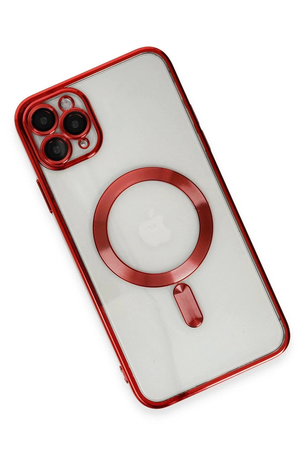 Mey İthalat® iPhone 11 Pro Max Kılıf Kross Magneticsafe Kapak - Kırmızı
