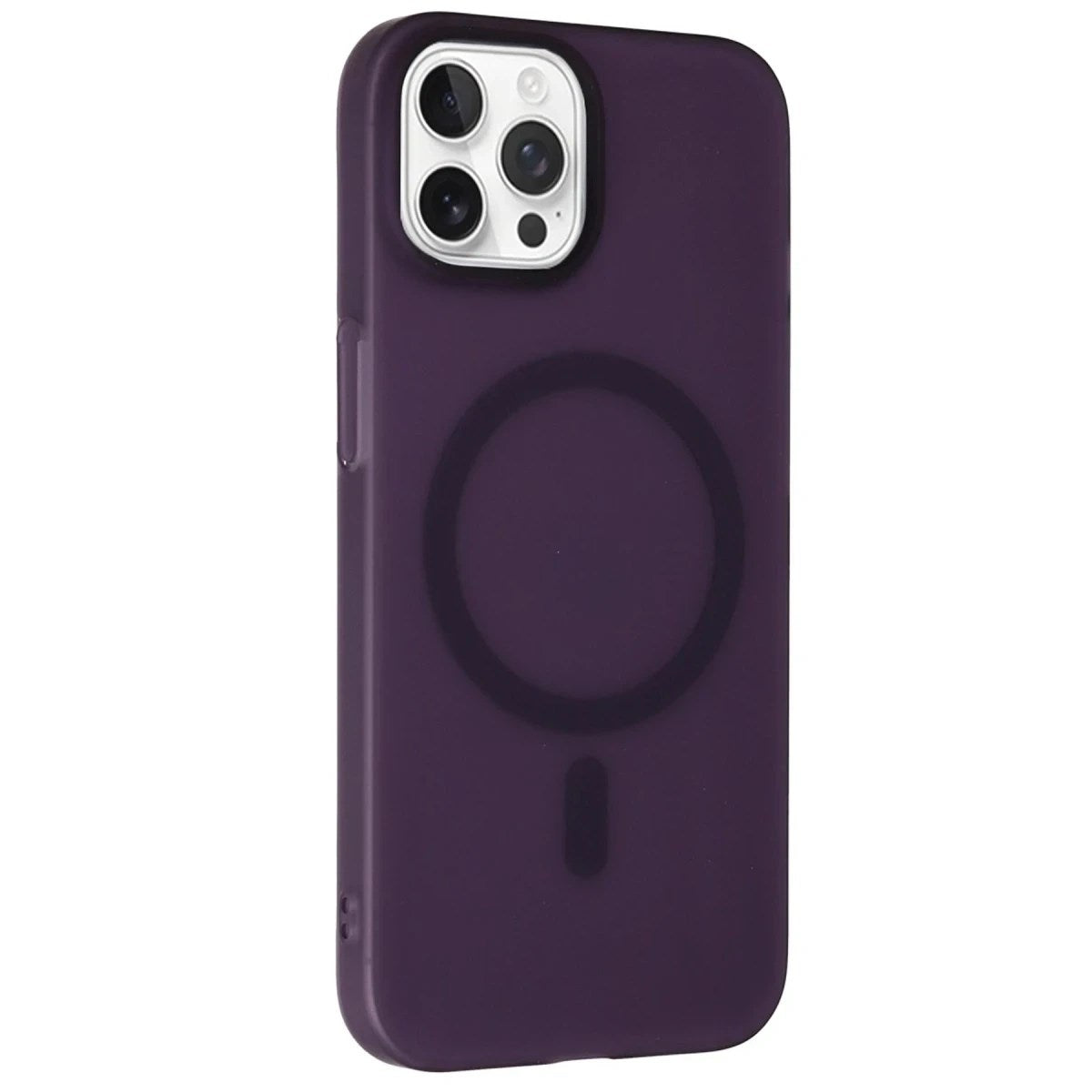 Mey İthalat® iPhone 14 Pro Max Tuna PC Slim Magsafe Kapak - Derin Mor