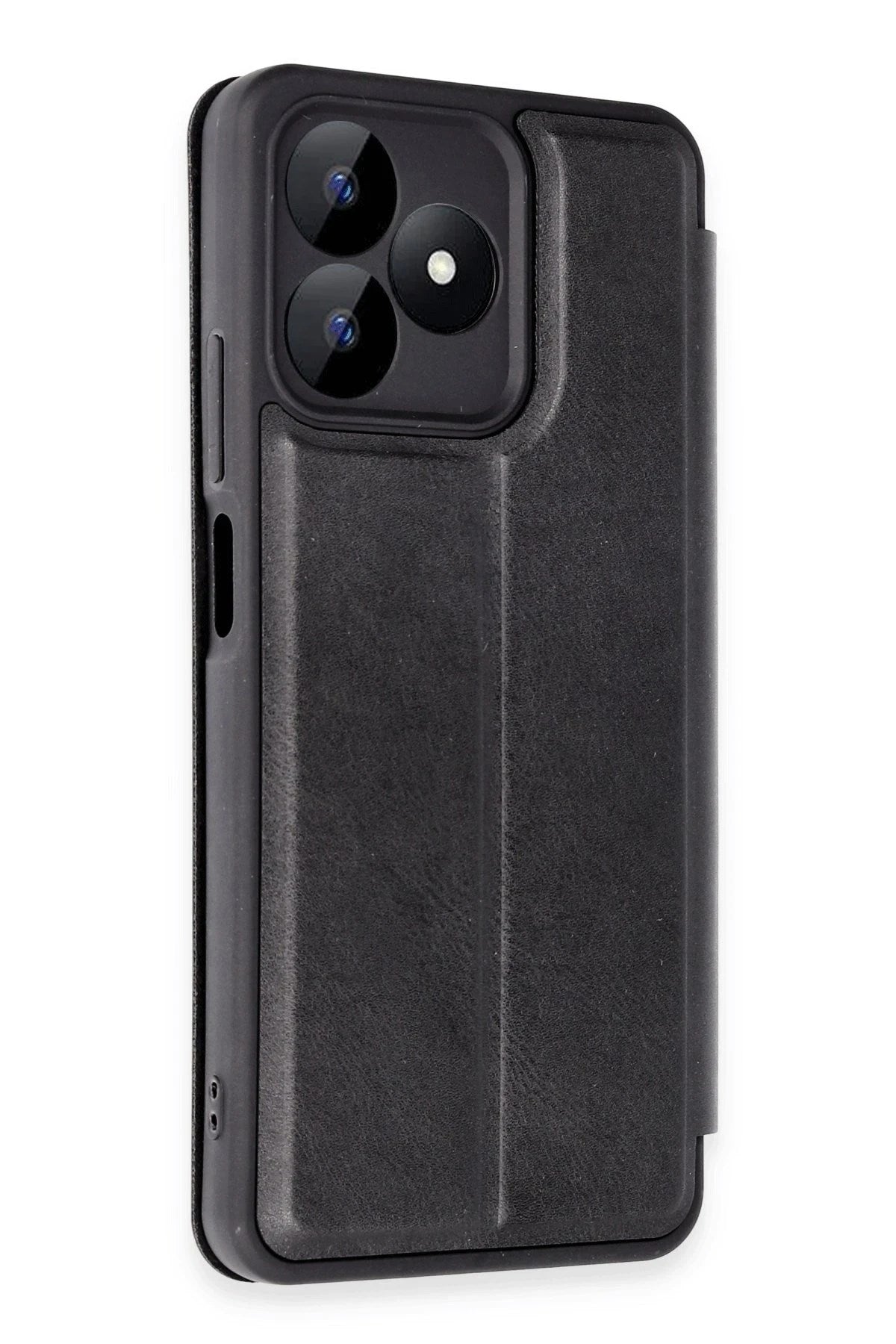 Mey İthalat® Realme Note 50 4G Kılıf Flip Cover - Siyah