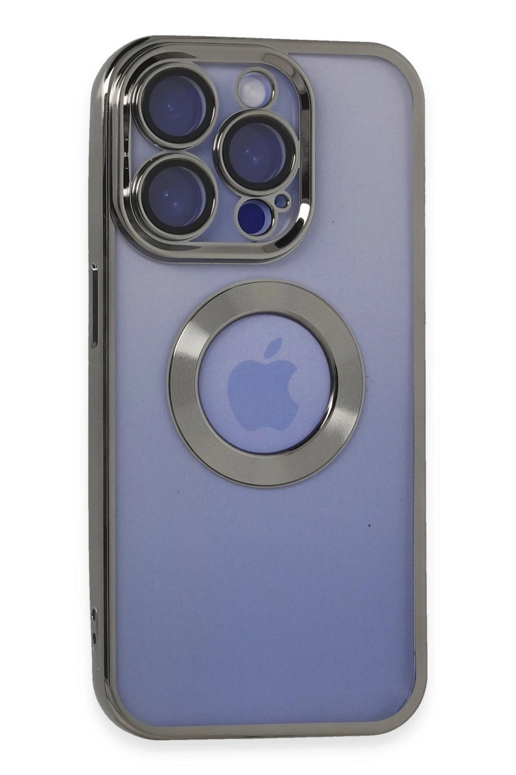 Mey İthalat® iPhone 15 Pro Kılıf Slot Silikon - Titan Gri