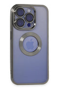 Mey İthalat® iPhone 15 Pro Kılıf Slot Silikon - Titan Gri