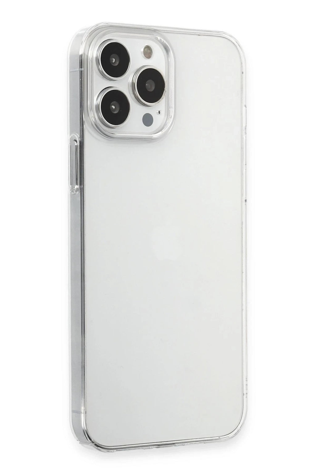 Mey İthalat® iPhone 15 Pro Max Kılıf Pc Sert Şeffaf Kapak - Şeffaf