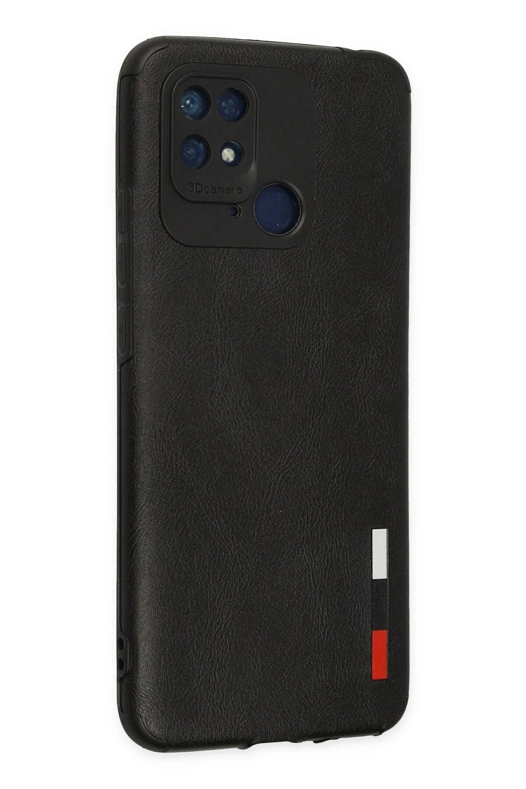 Mey İthalat® Redmi 10C Kılıf Loop Deri Silikon - Siyah