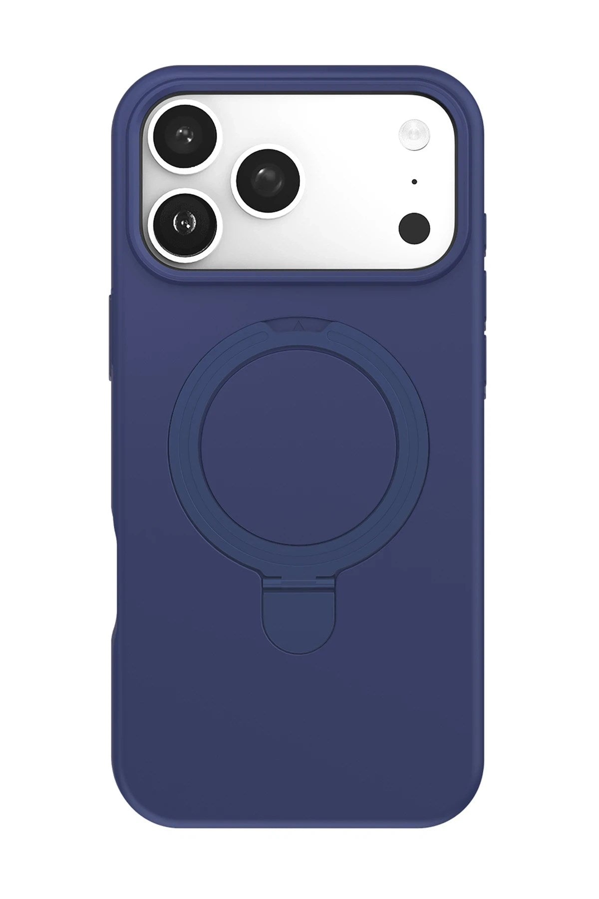 Mey İthalat® iPhone 17 Pro Regal Magsafe Standlı Kapak - Lacivert