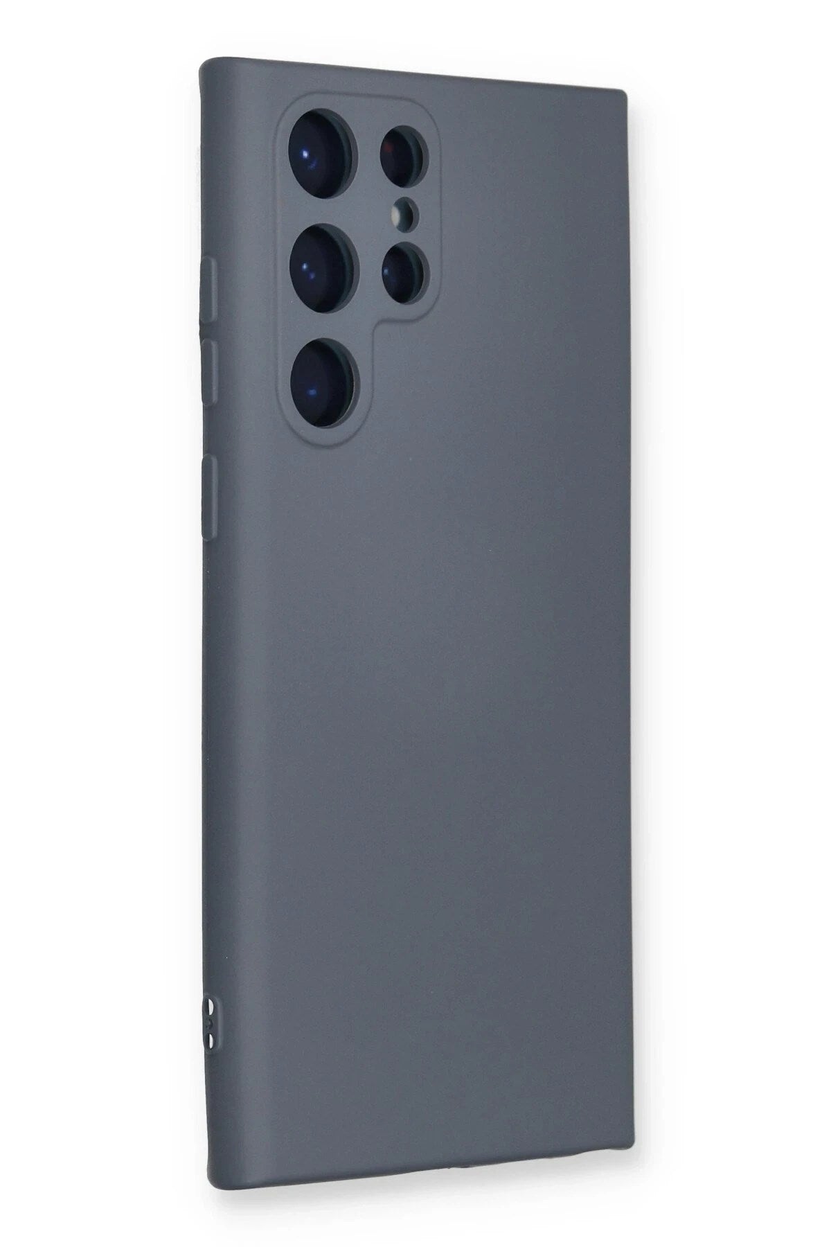 Mey İthalat® Samsung Galaxy S24 Ultra Kılıf Nano içi Kadife Silikon - Gri