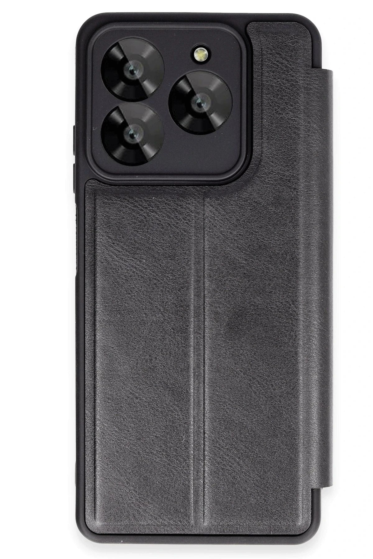 Mey İthalat® General Mobile Era 50 Kılıf Flip Cover - Siyah