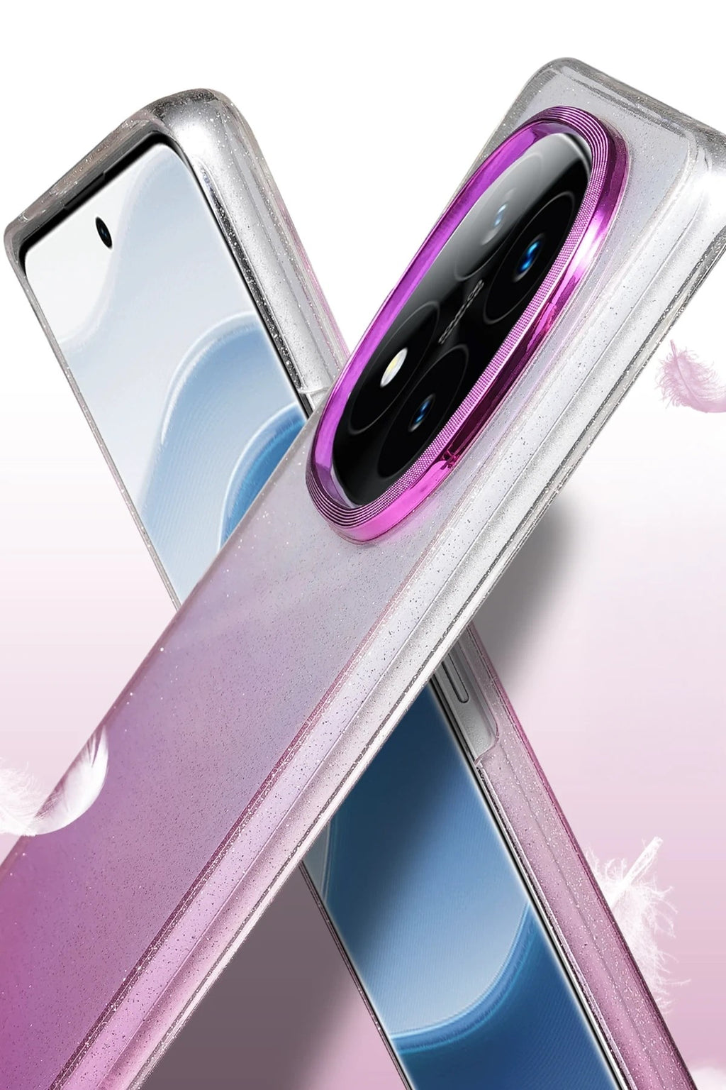 Mey İthalat® Redmi Note 14 Pro 5G Glossy Kapak - Mavi