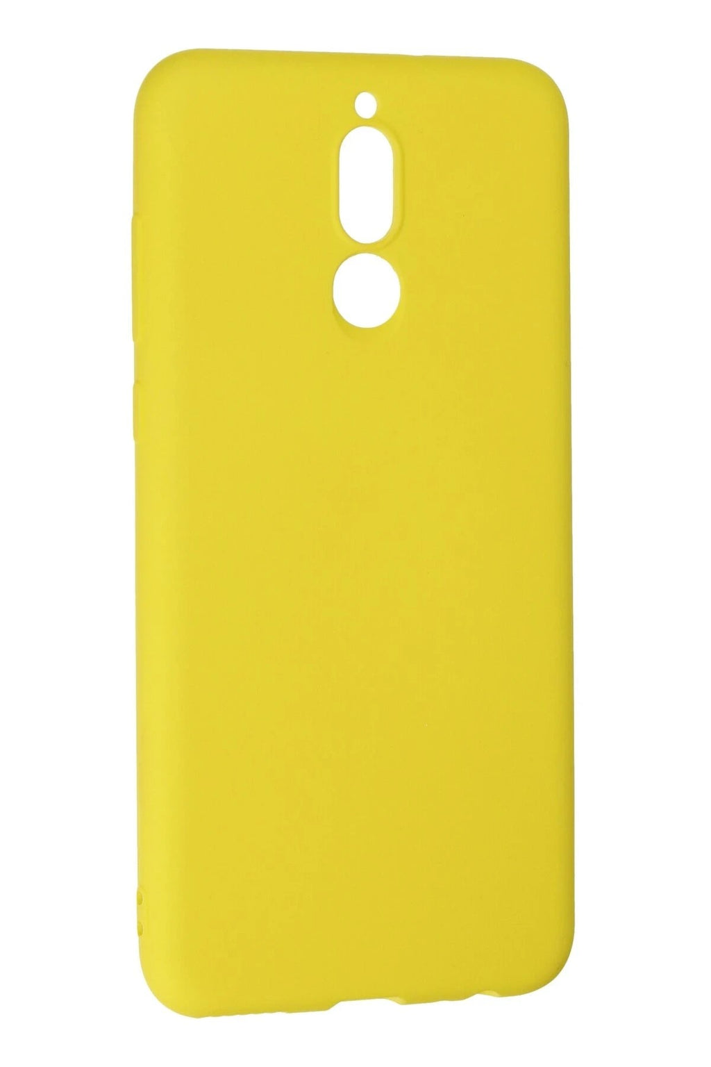 Mey İthalat® Huawei Mate 10 Lite Kılıf Nano içi Kadife Silikon - Sarı