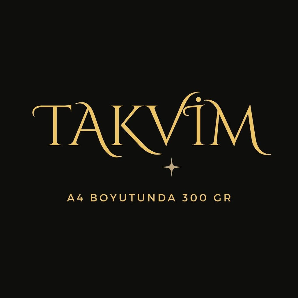 Takvim 2026 Premium A4 300 Gr Dijital Baskı Beyaz Bordo