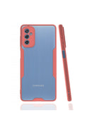 Mey İthalat® Samsung Galaxy M52 5G Kılıf Platin Silikon - Pembe