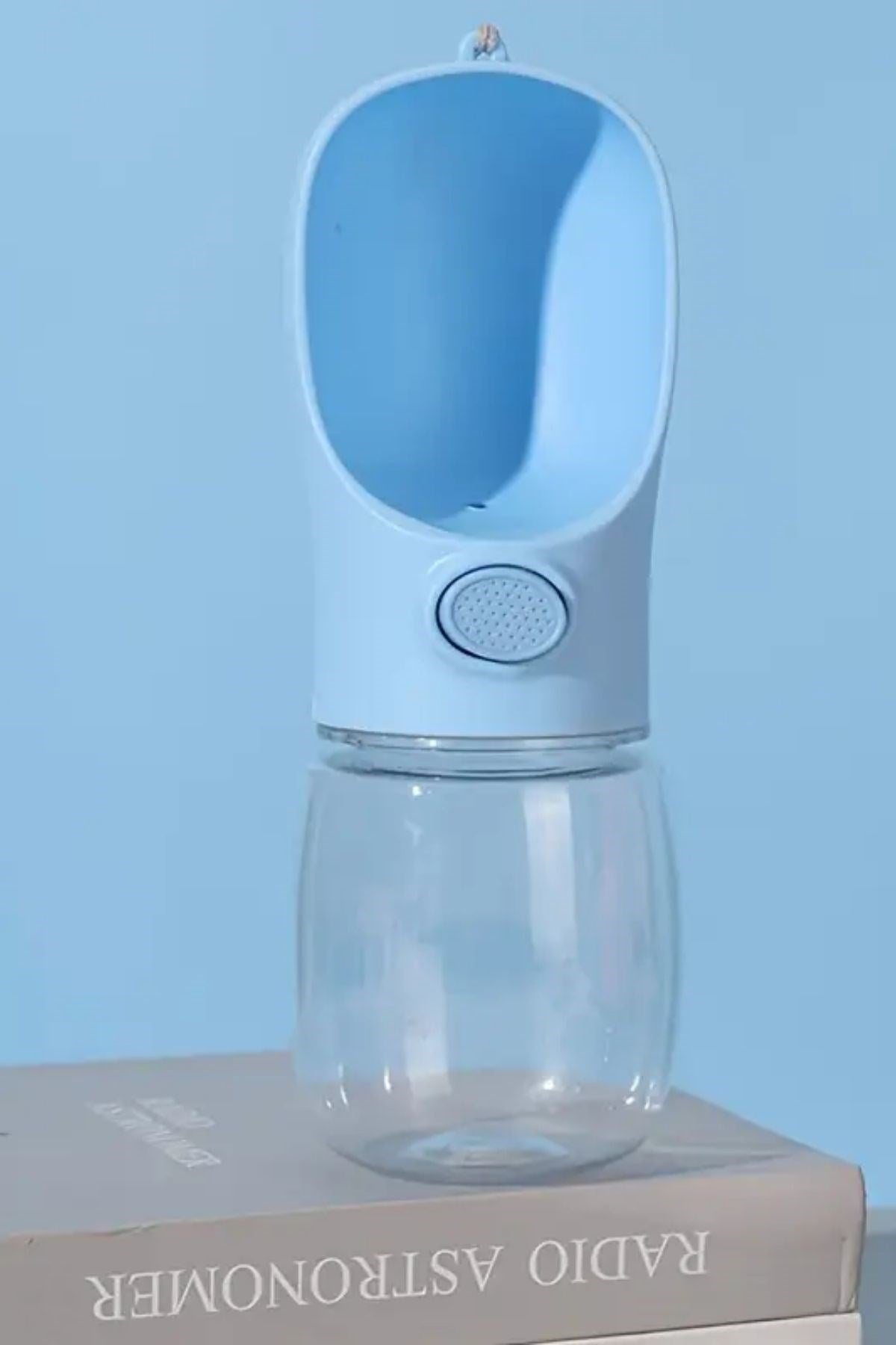 Taşınabilir Butonlu 350 ml Evcil Hayvan Suluğu