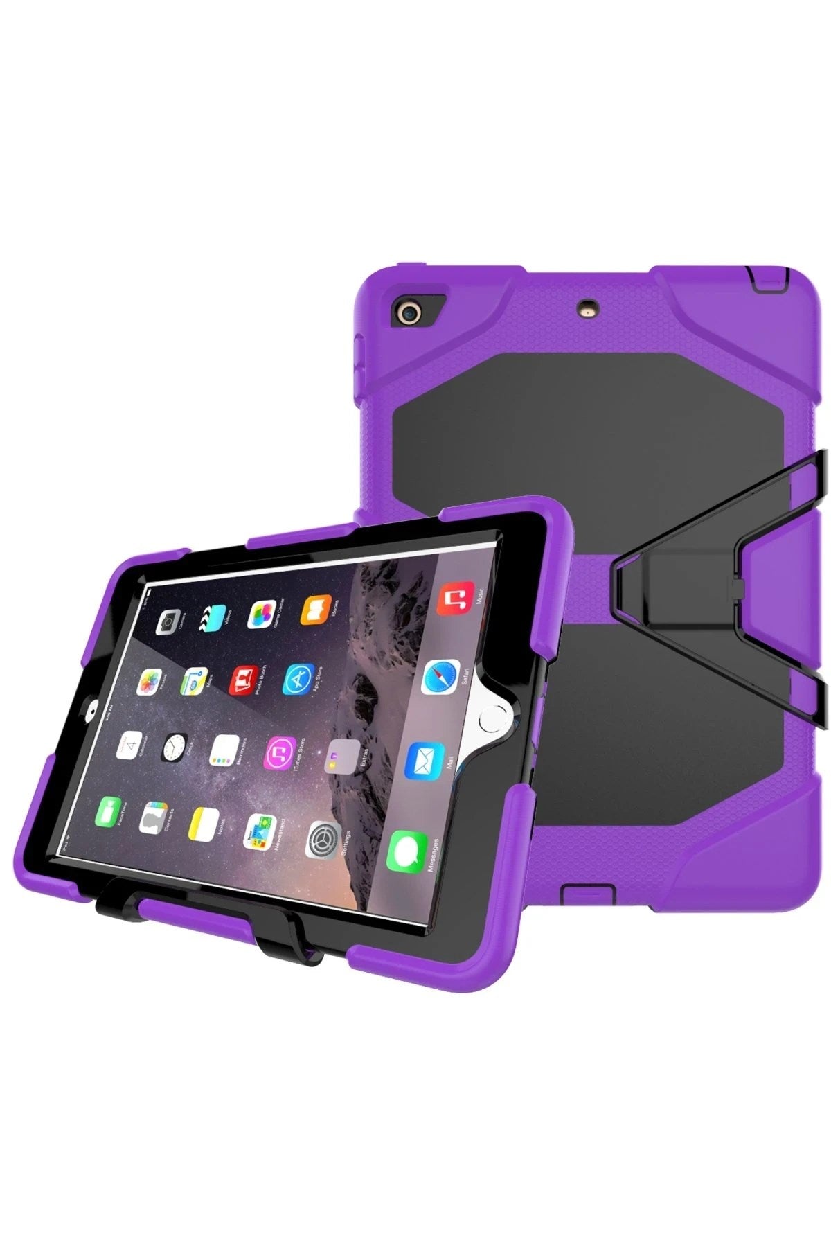 Mey İthalat® iPad 5 Air 9.7 Kılıf Griffin Tablet Kapak - Mor
