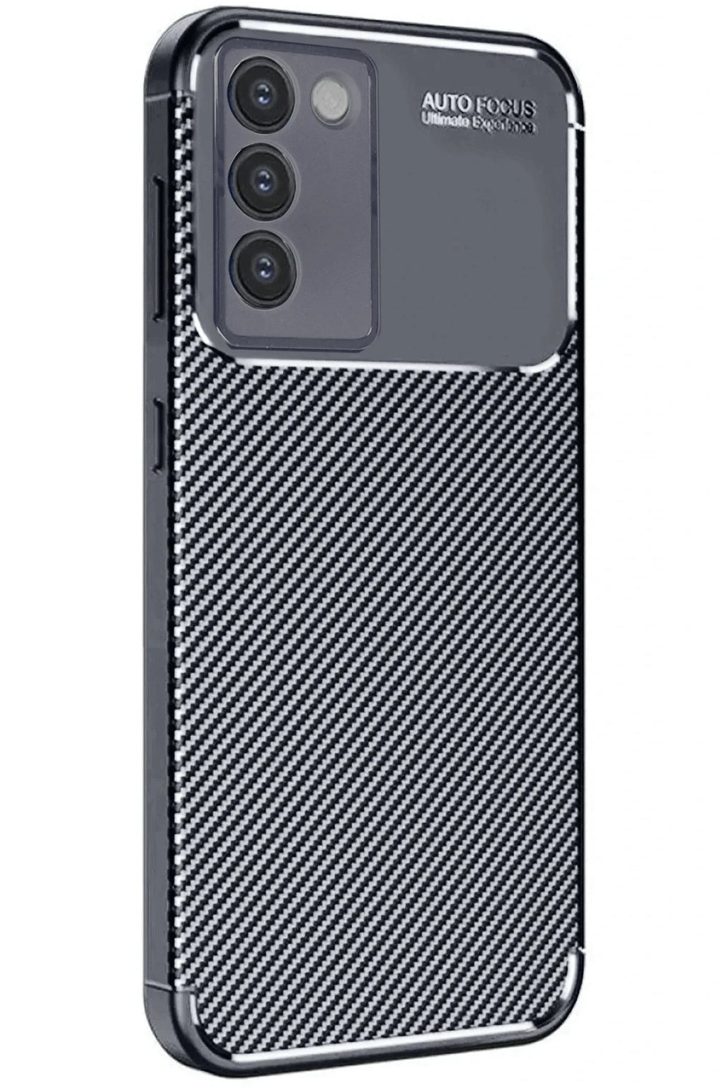 Mey İthalat® Vivo V30 Lite 4G Kılıf Auto Focus Karbon Kapak - Siyah