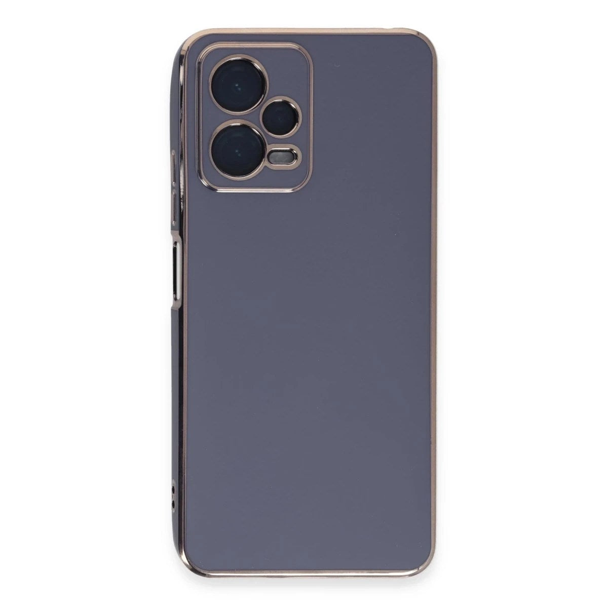 Mey İthalat® Redmi Note 12 Pro Plus Kılıf Volet Silikon - Mavi