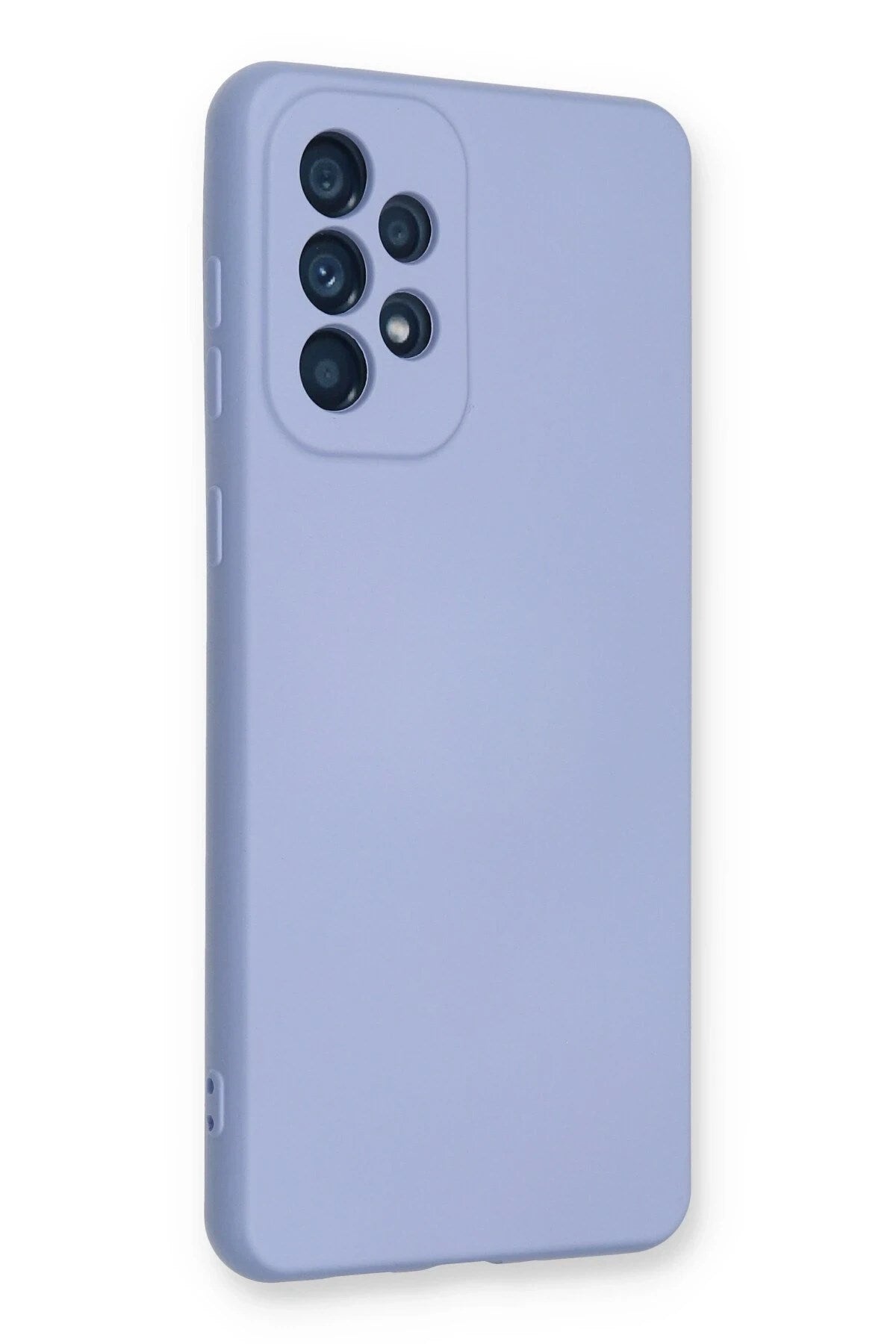 Mey İthalat® Samsung Galaxy A73 5G Kılıf Nano içi Kadife Silikon - Lila