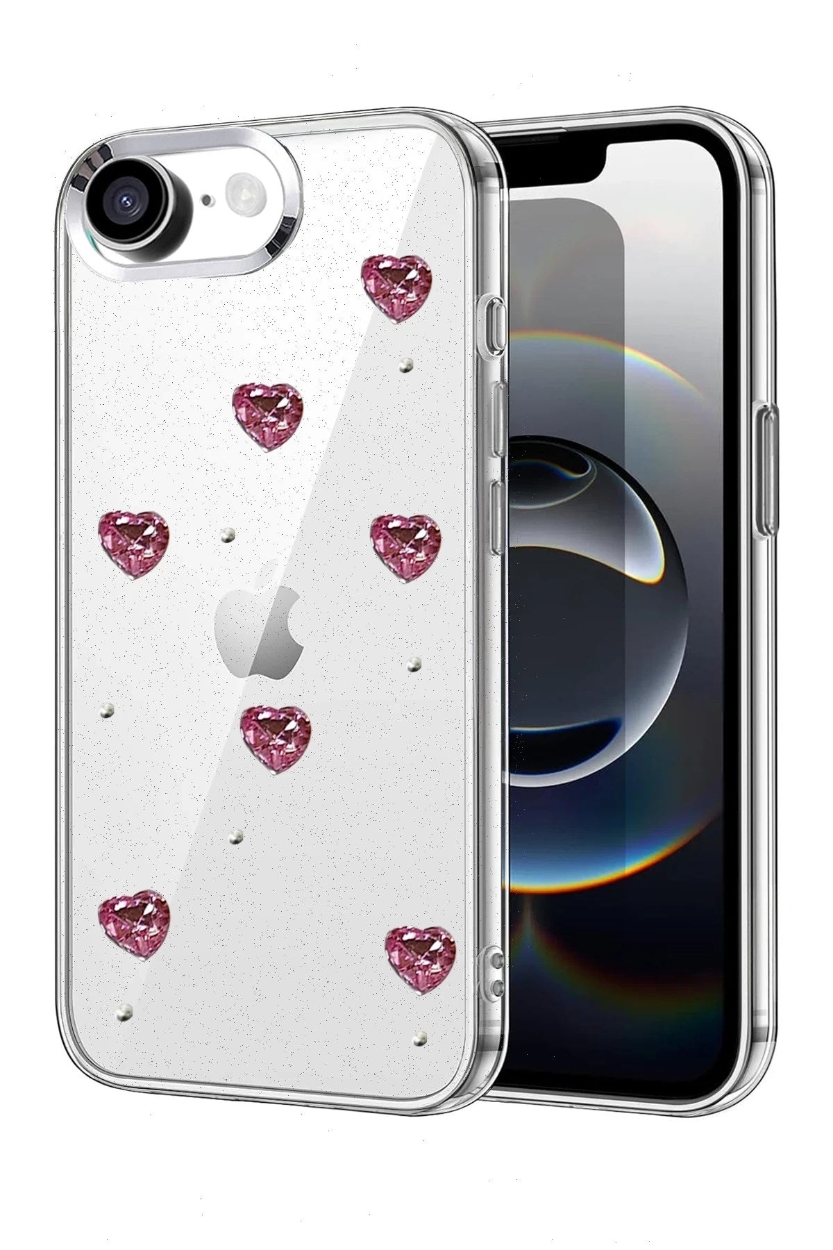 Mey İthalat® iPhone 16E Fiyonk Desenli Kapak - Desen 7