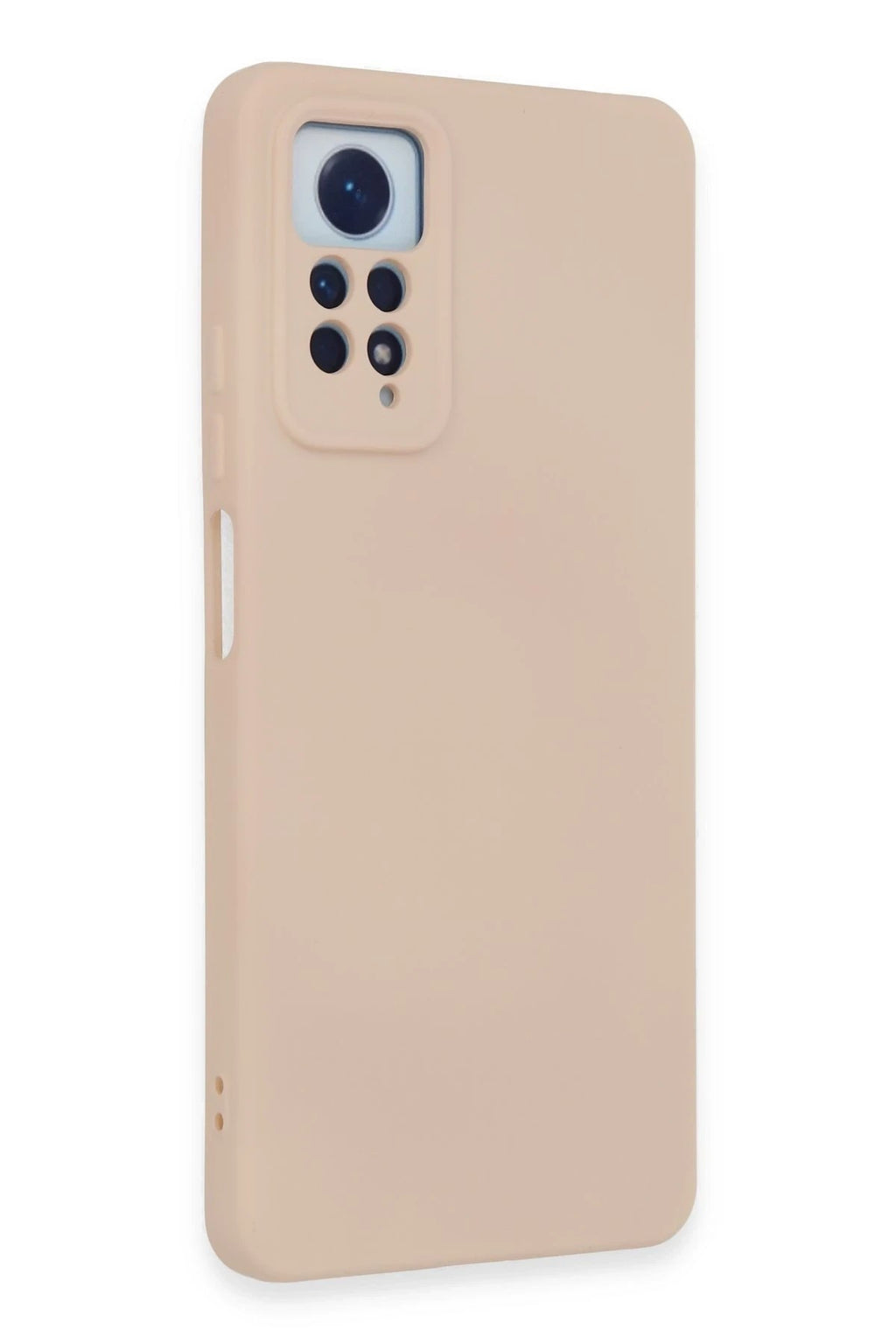 Mey İthalat® Redmi Note 12 Pro 4G Kılıf Nano içi Kadife Silikon - Pudra