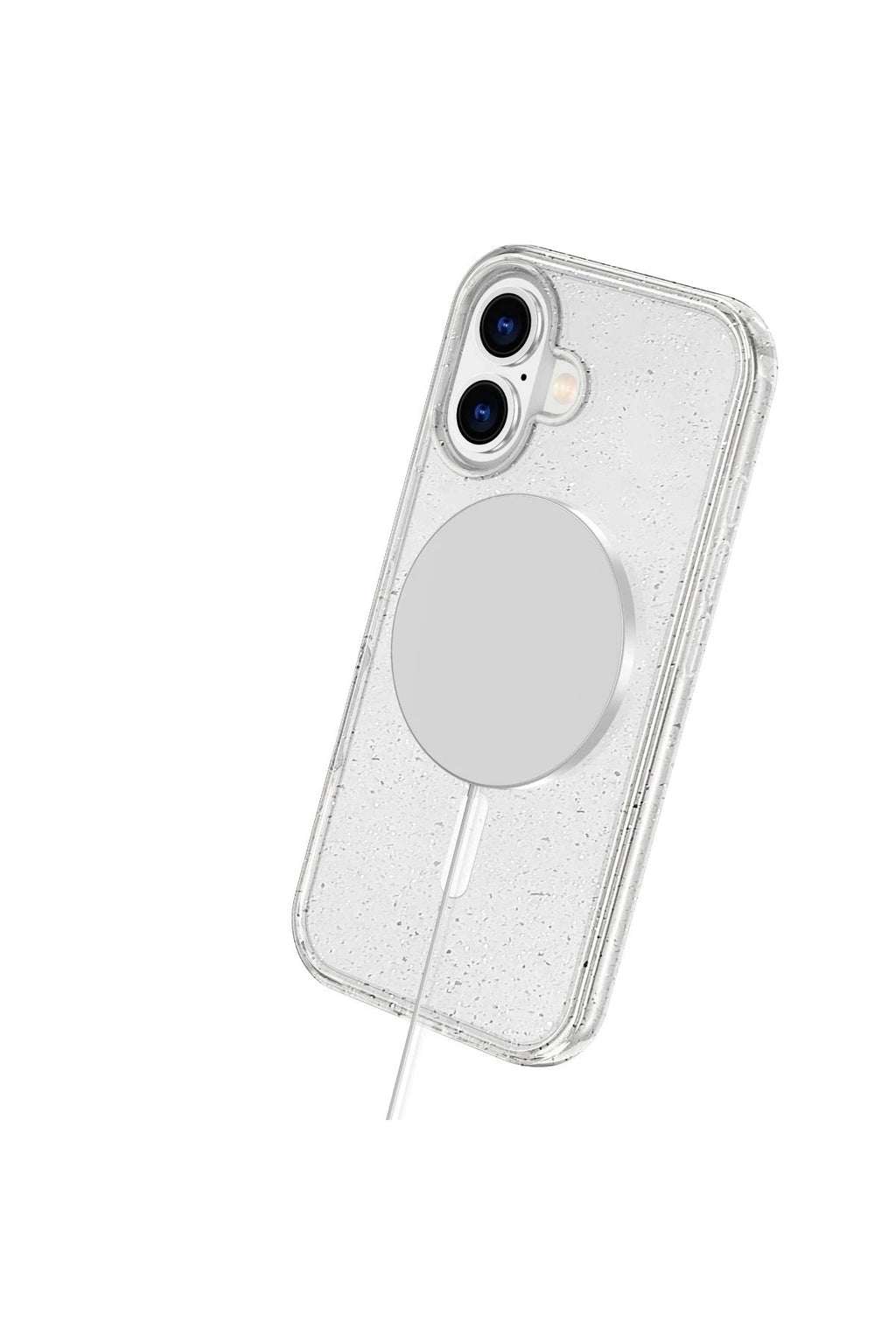 Mey İthalat® iPhone 16 Plus Kılıf Star Magsafe Kapak - Turuncu