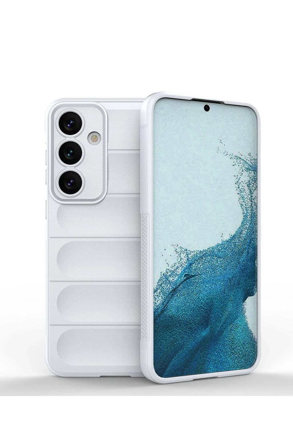Mey İthalat® Samsung Galaxy S24 Kılıf Optimum Silikon - Krem