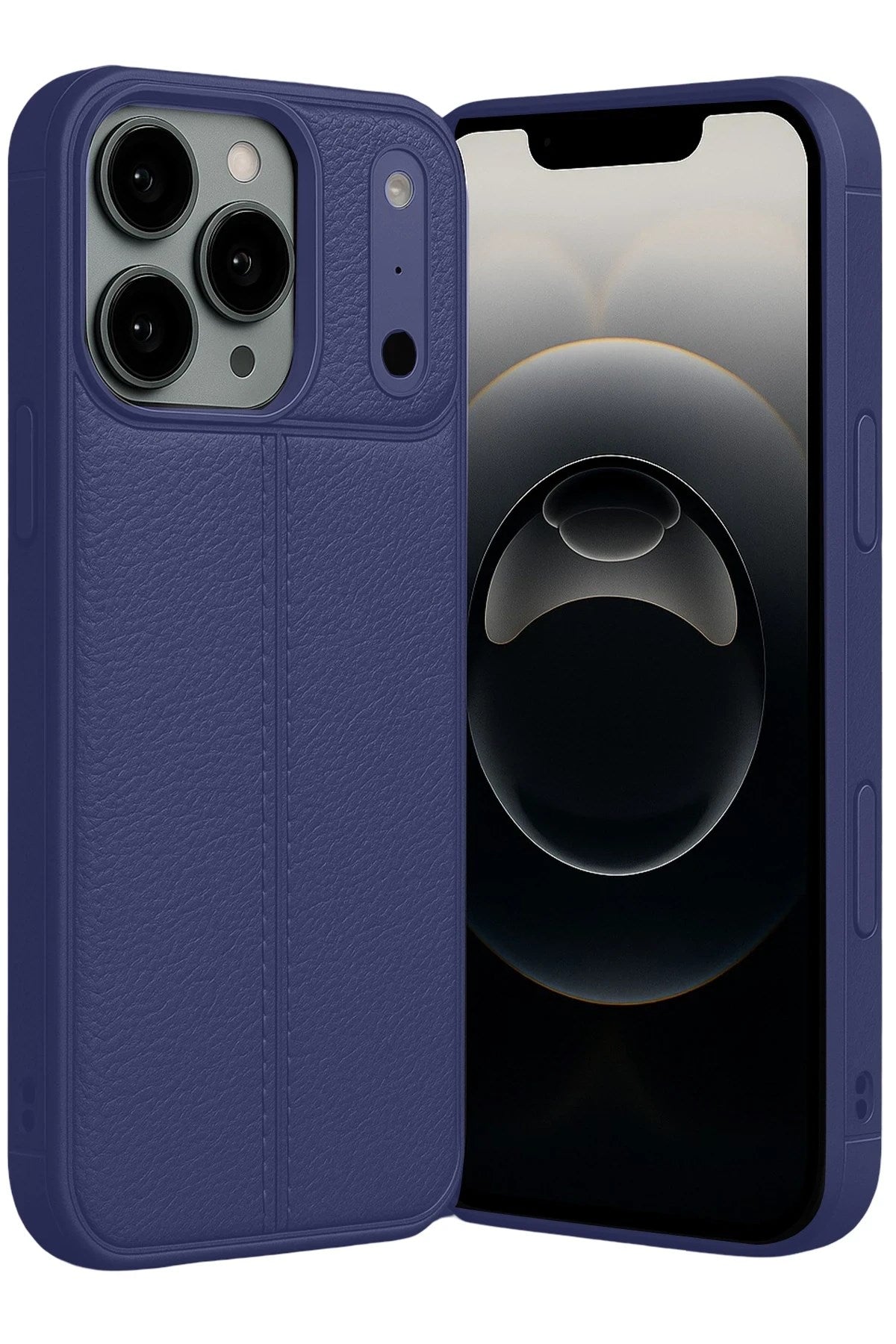 Mey İthalat® iPhone 17 Pro Max Auto Focus Kapak - Lacivert
