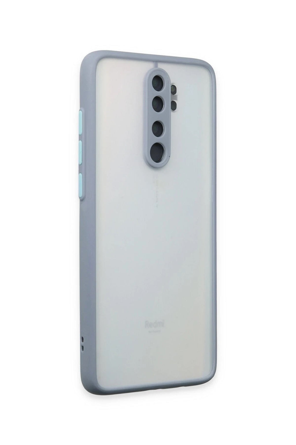 Mey İthalat® Redmi Note 8 Pro Kılıf Montreal Silikon Kapak - Gri