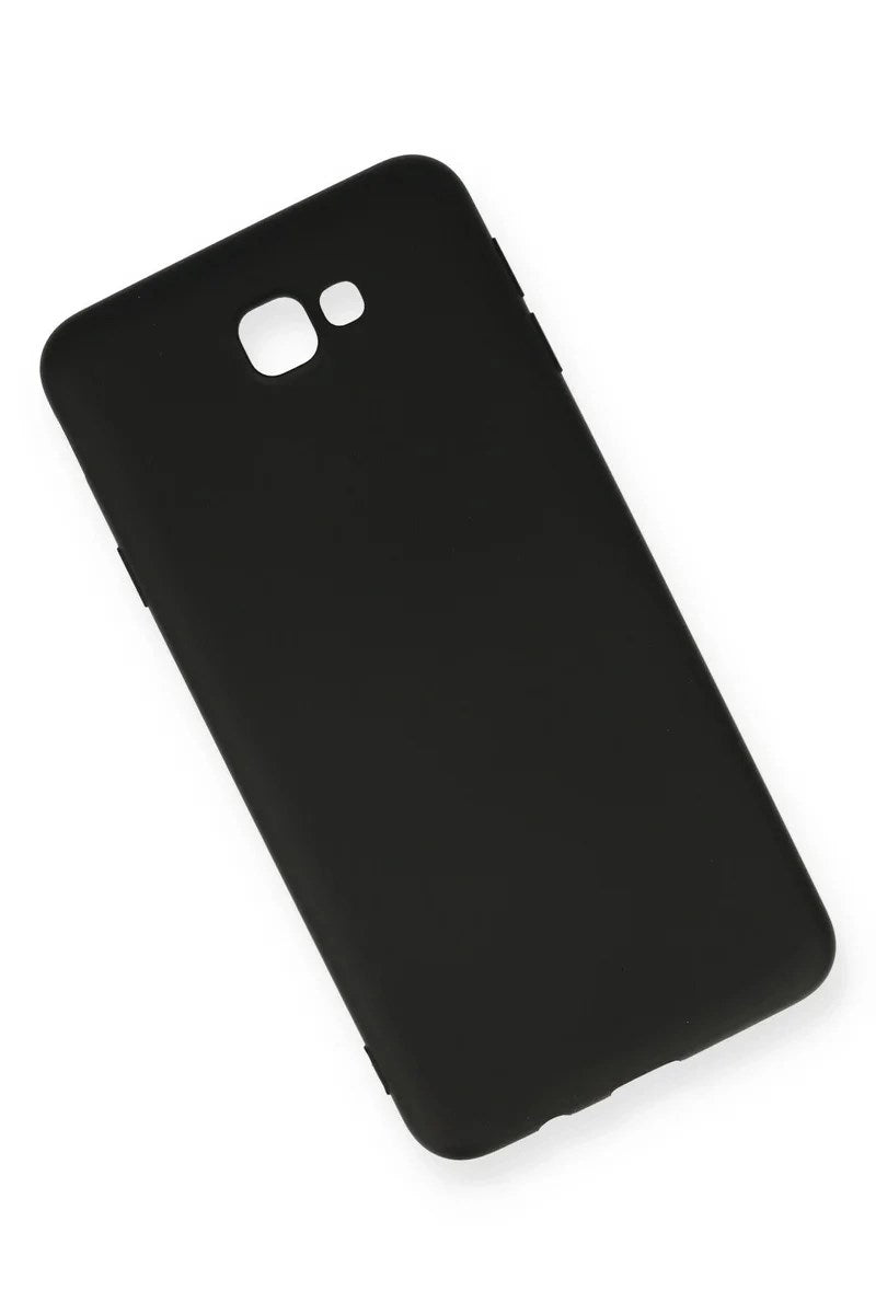 Mey İthalat® Samsung Galaxy J7 Prime Kılıf Nano içi Kadife Silikon - Siyah
