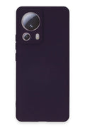 Mey İthalat® Mi 13 Lite Kılıf Nano içi Kadife Silikon - Mor