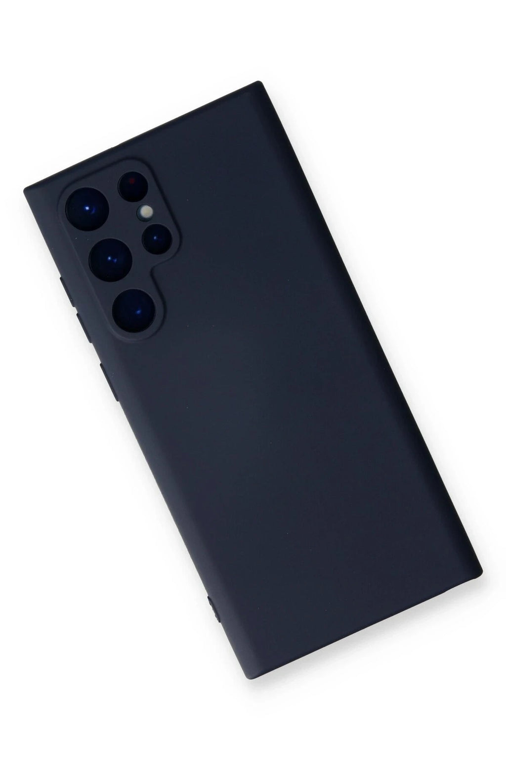 Mey İthalat® Samsung Galaxy S22 Ultra Kılıf Nano içi Kadife Silikon - Lacivert