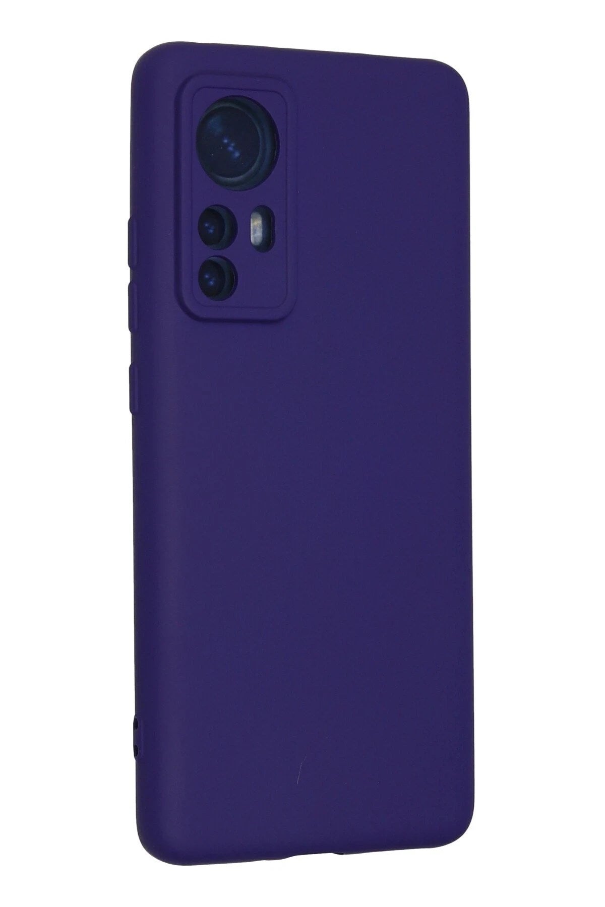 Mey İthalat® Mi 12 Kılıf Nano içi Kadife Silikon - Mor