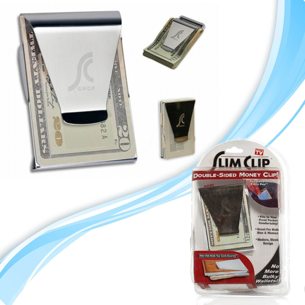 Paslanmaz Çelik Cüzdan Slim Clip