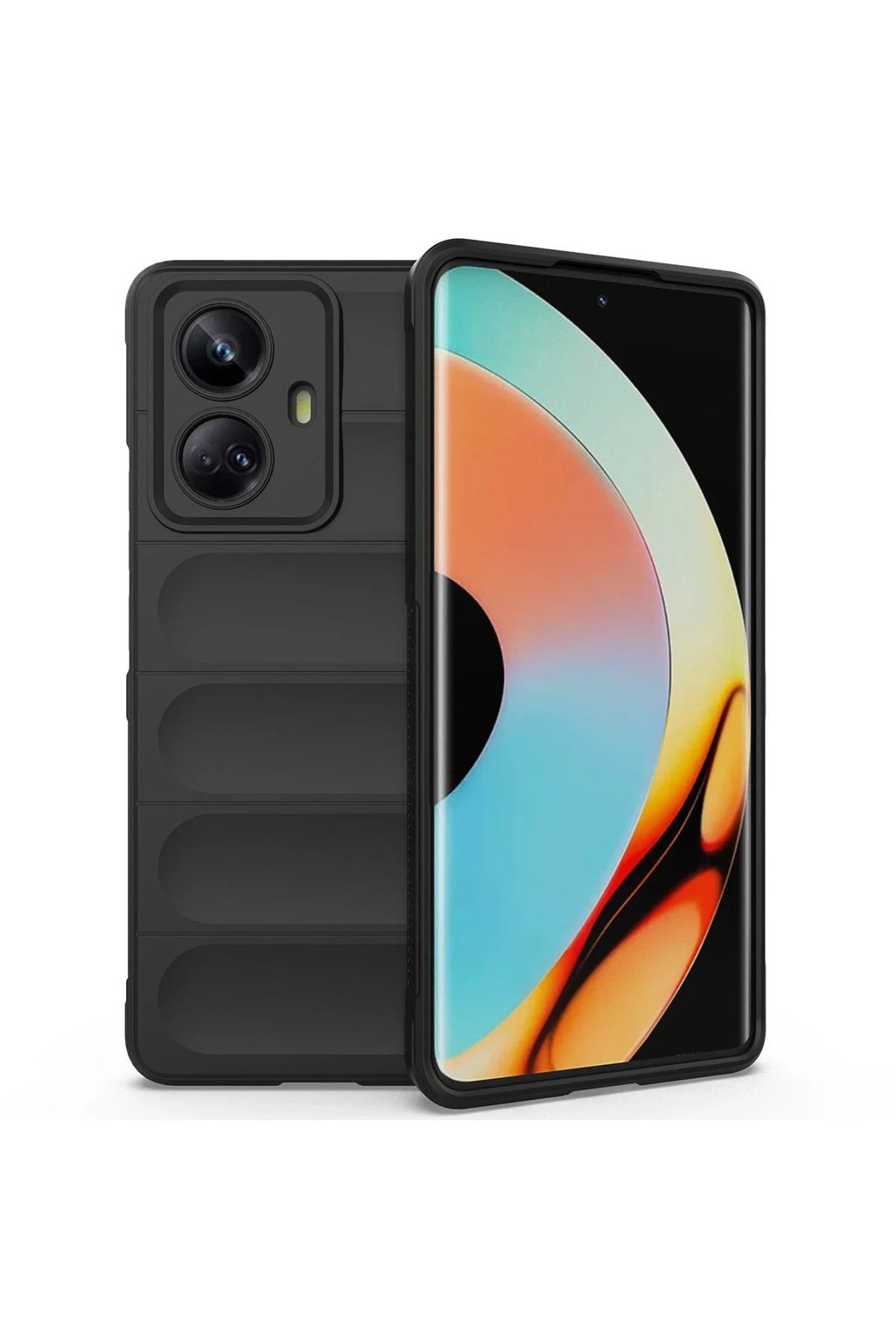 Mey İthalat® Realme 10 Pro 5G Kılıf Optimum Silikon - Siyah