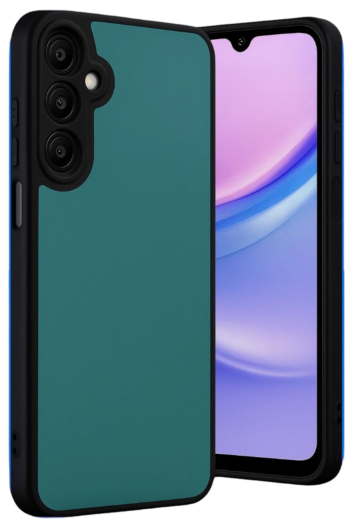 Mey İthalat® Samsung Galaxy M15 Kılıf Aras Deri Kapak - Açık Yeşil