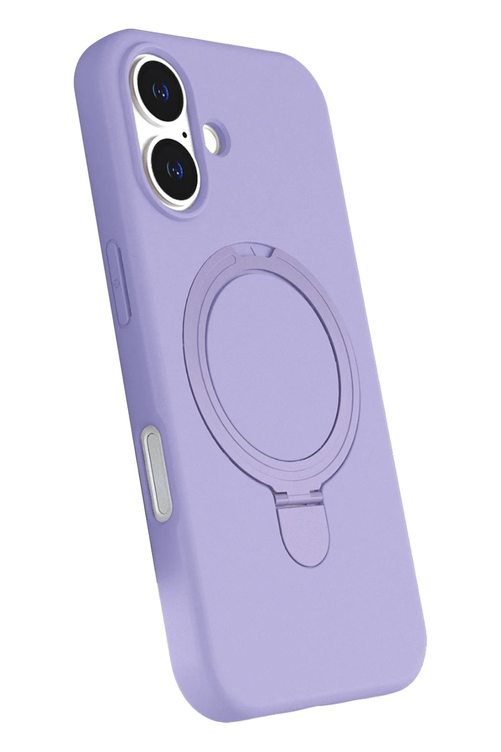 Mey İthalat® iPhone 16 Plus Regal Magsafe Standlı Kapak - Lila
