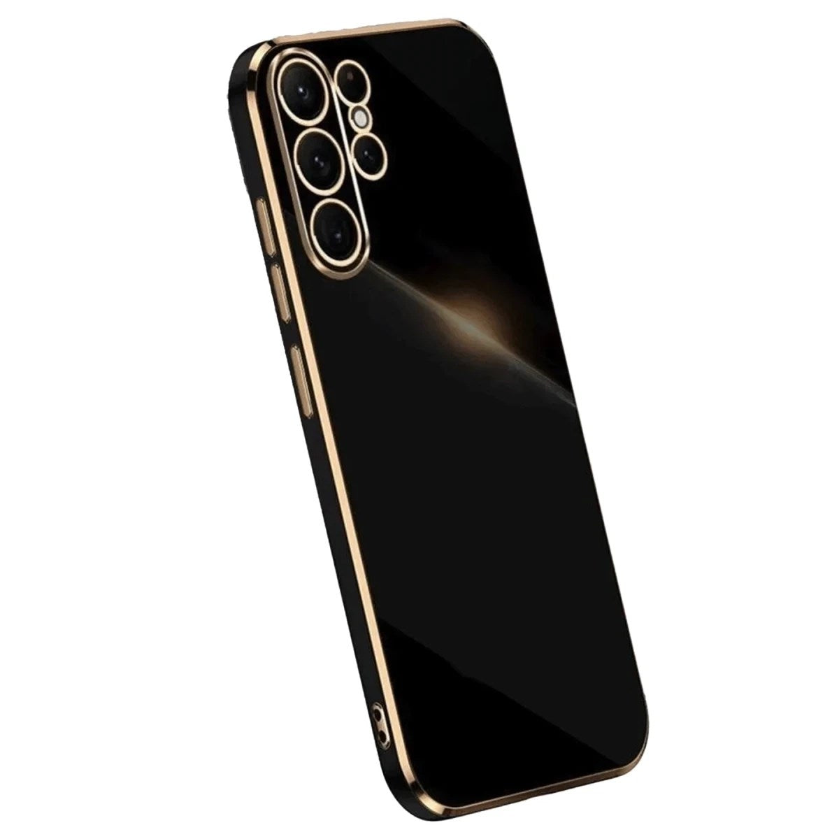 Mey İthalat® Samsung Galaxy S25 Ultra Kılıf Volet Silikon - Siyah