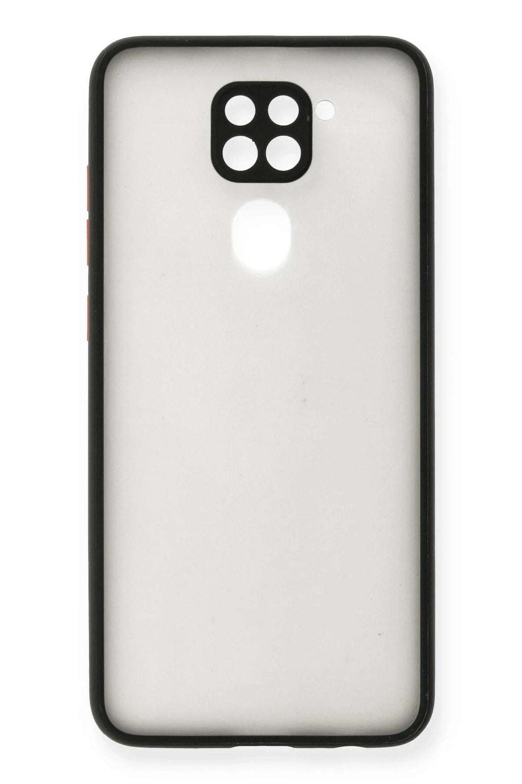 Mey İthalat® Redmi Note 9 Kılıf Montreal Silikon Kapak - Siyah