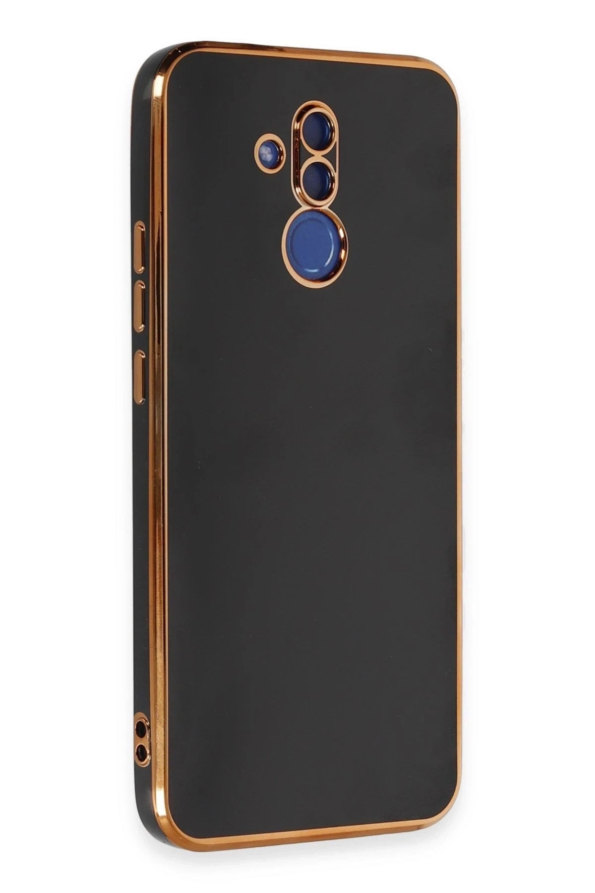 Mey İthalat® Huawei Mate 20 Lite Kılıf Volet Silikon - Siyah